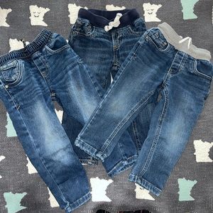 2T Boys jeans, sweatpants and shorts